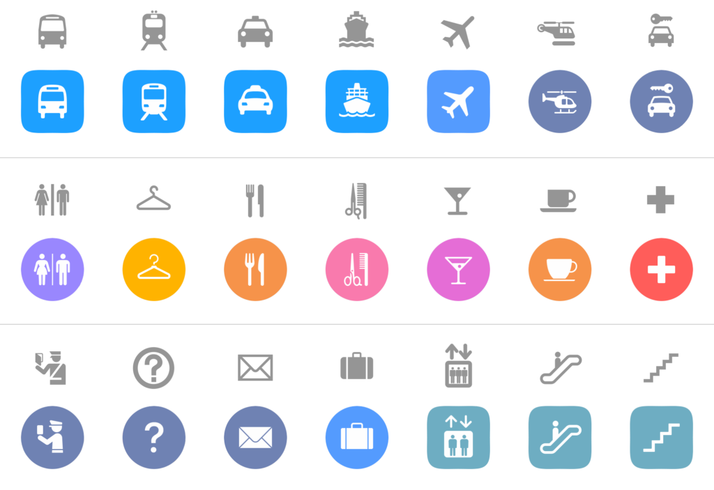 Symbols Used On Apple Maps