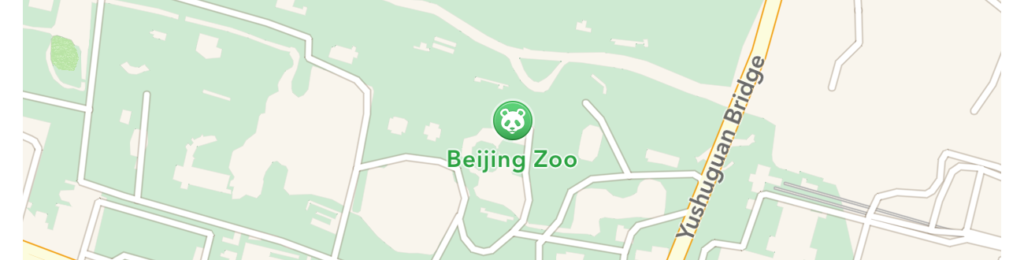 Beijing Zoo panda icon for Apple Maps